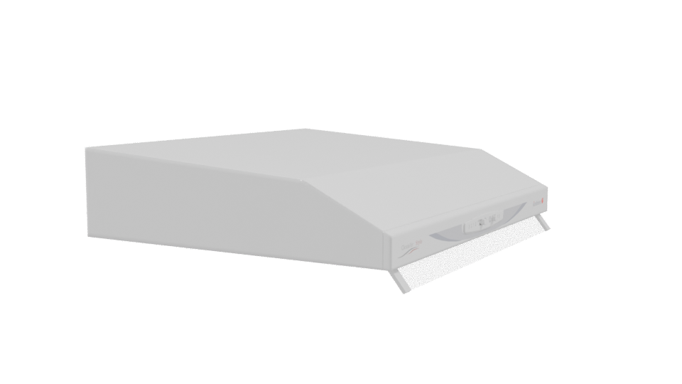 Sleek Modern Office Desk Model - Professional 3D Model Render 9