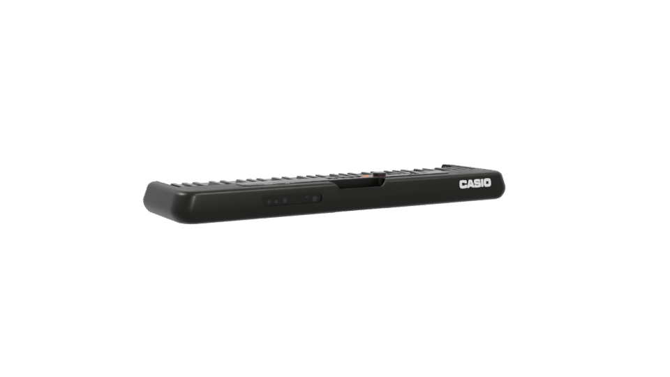 Digital Piano Keyboard 3D Model - Professional 3D Model Render 4