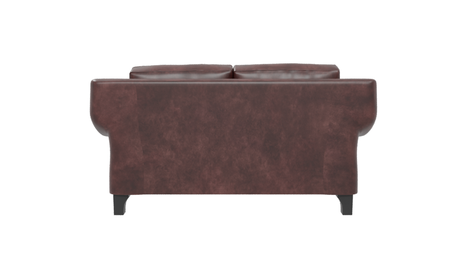 Brown Leather Sofa 3D Model - Professional 3D Model Render 5