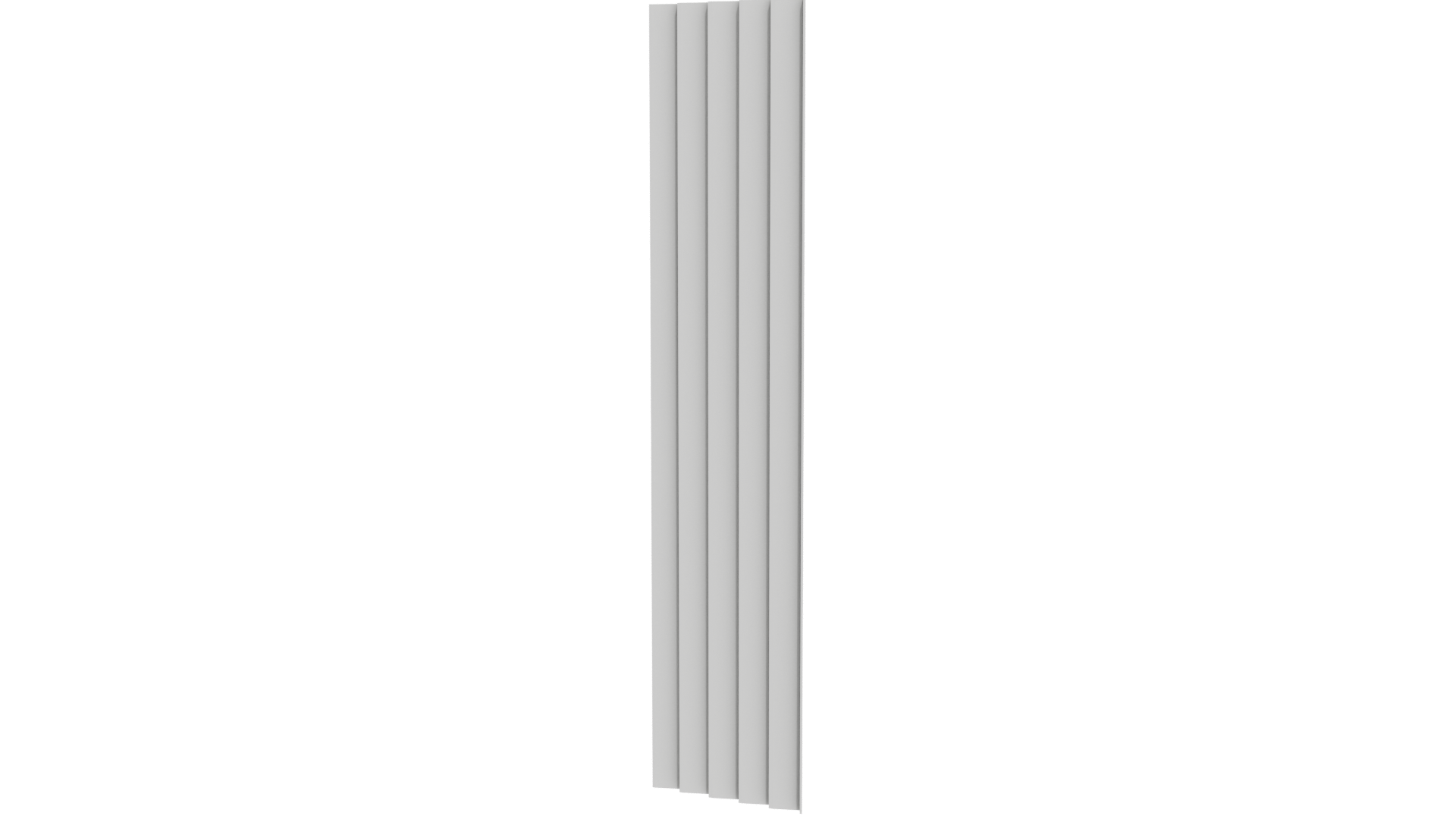 Stylized Vertical Panel Model - Professional 3D Model Render 12