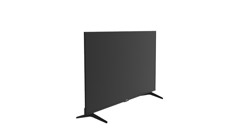 Sleek Modern TV Display Model - Professional 3D Model Render 9