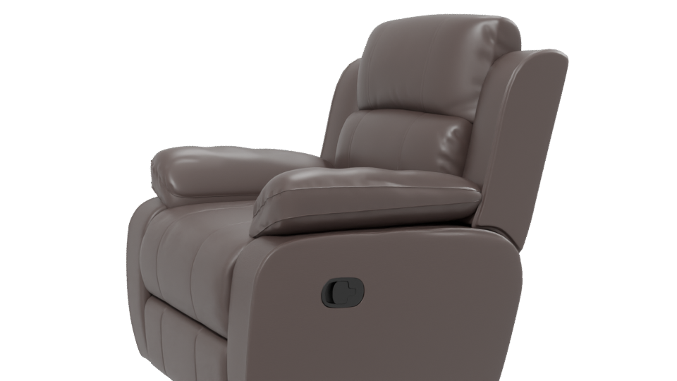 Contemporary Recliner Sofa Model - Professional 3D Model Render 13