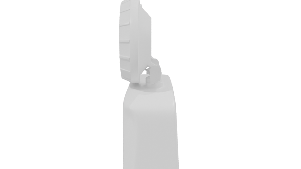 Dual Head LED Emergency Light 3D Model - Professional 3D Model Render 2