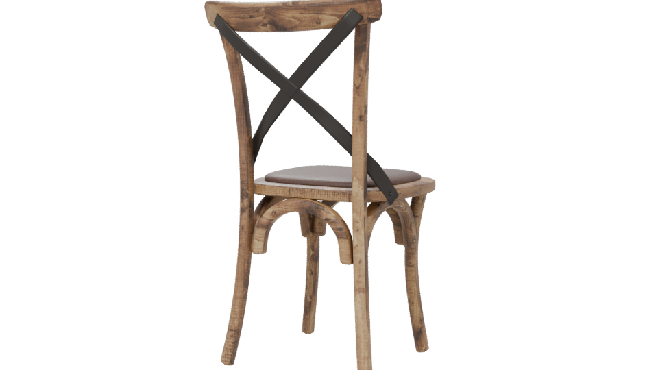 Corsica Dining Chair 3D Model - Professional 3D Model Render 6