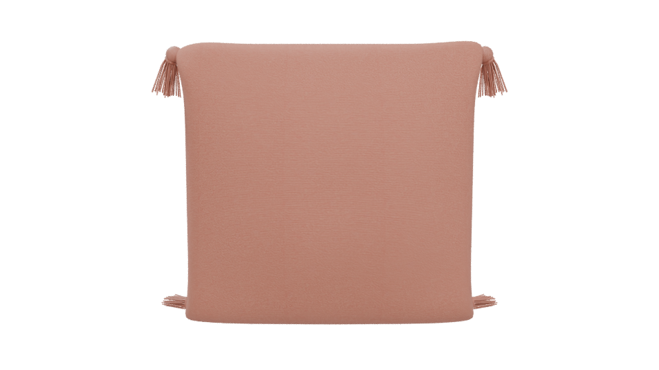 Stylish Geometric Pattern Cushion - Professional 3D Model Render 5