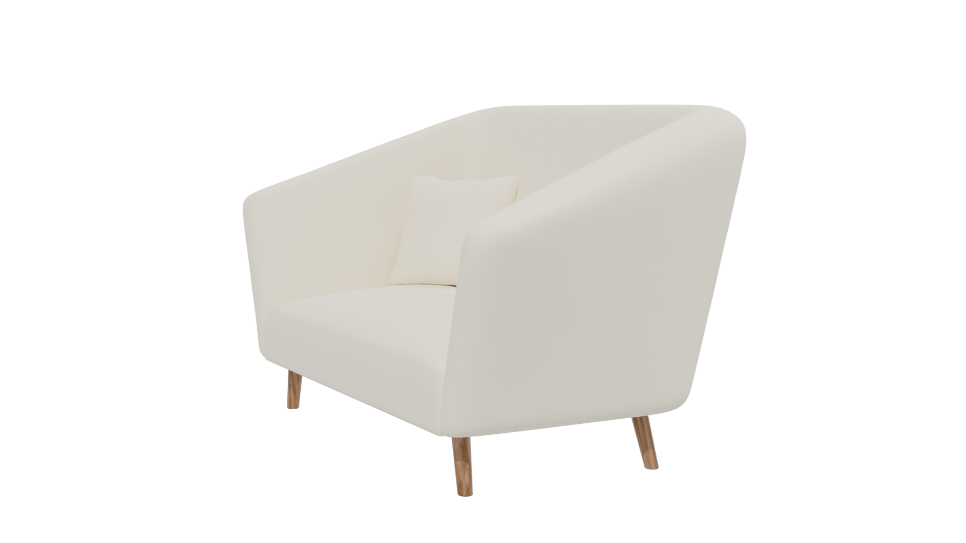 Modern Sofa with Cushions 3D - Professional 3D Model Render 13