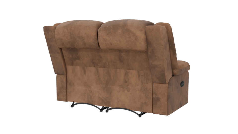 Stylish Fabric Loveseat 3D - Professional 3D Model Render 6