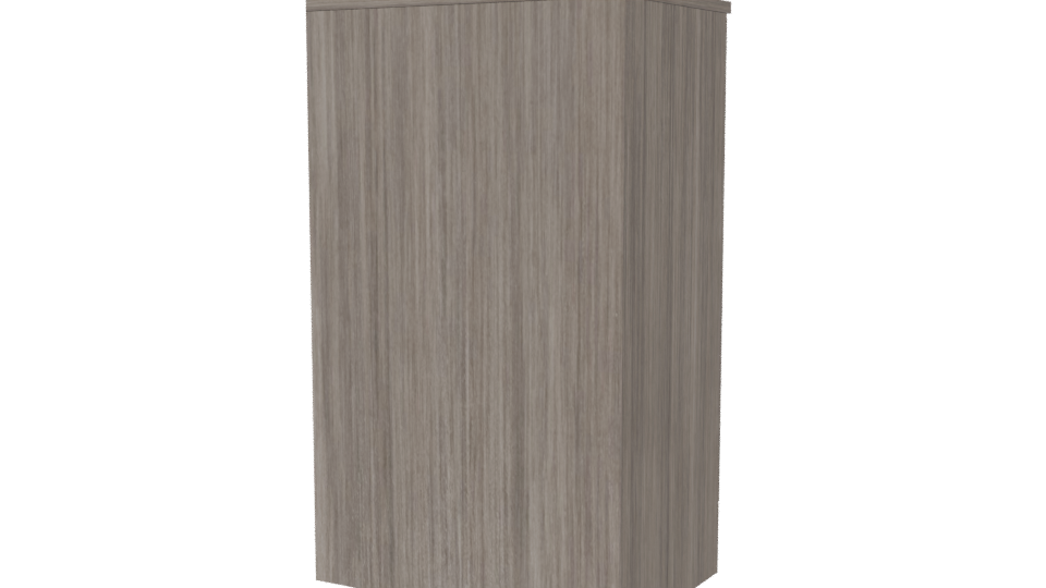 Modern 4 Drawer Chest 3D Model - Professional 3D Model Render 6