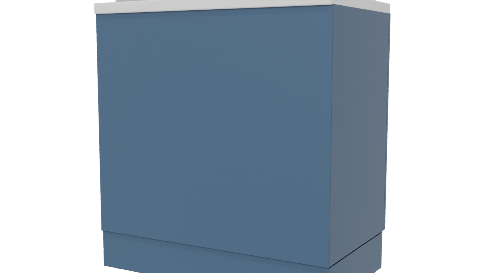 Stylish Modern Kitchen Cabinet 3D - Professional 3D Model Render 6