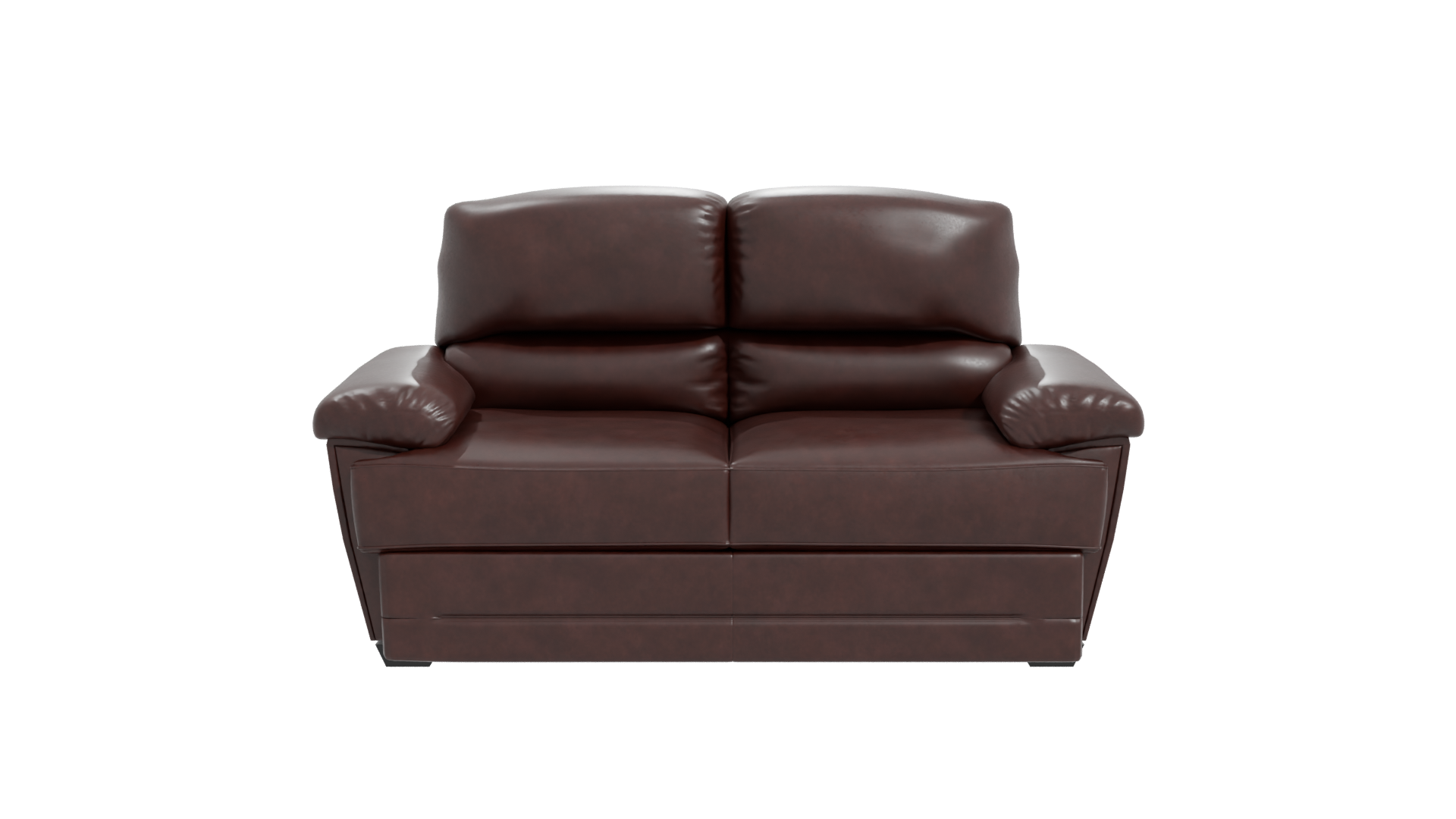 Stylish Leather Sofa 3D Model - Professional 3D Model Render 11