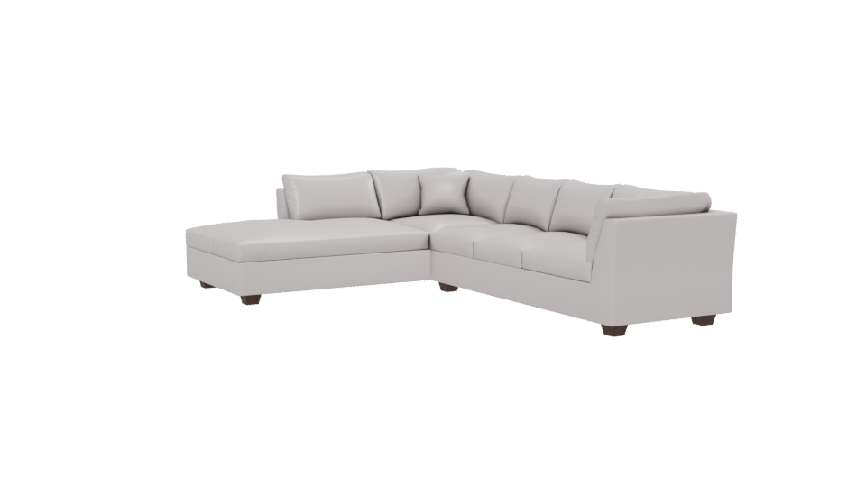 Beige Corner Sofa Model 3D - Professional 3D Model Render 13