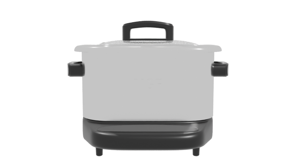 Stylish Multi-Cooker 3D Model - Professional 3D Model Render 11