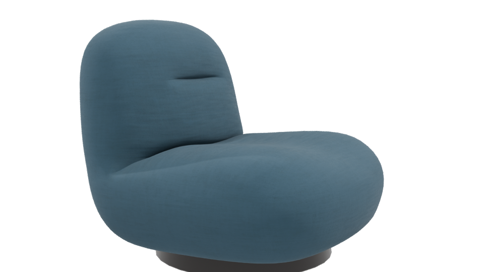 Stylish Modern Lounge Chair 3D - Professional 3D Model Render 9
