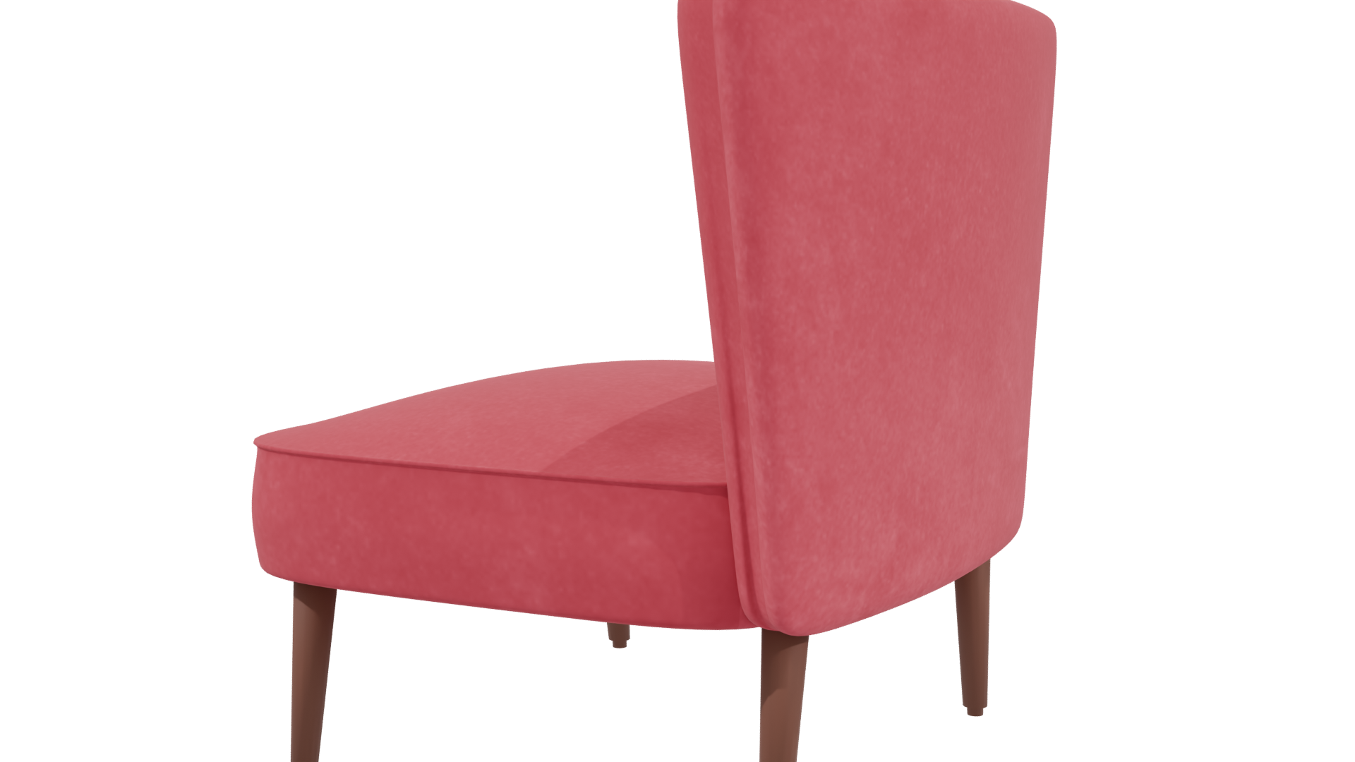 Stylish Modern Accent Chair 3D Model - Professional 3D Model Render 3