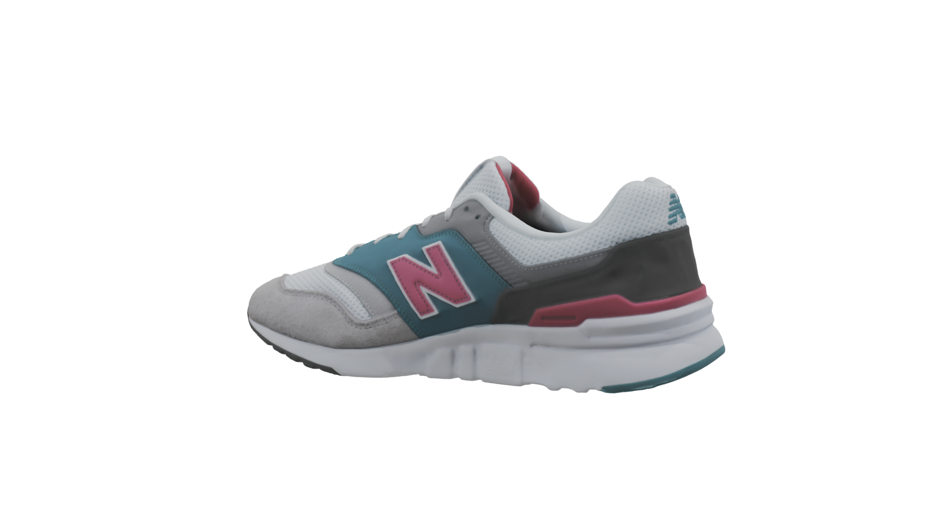 Stylish Retro Running Sneakers 3D Model - Professional 3D Model Render 3