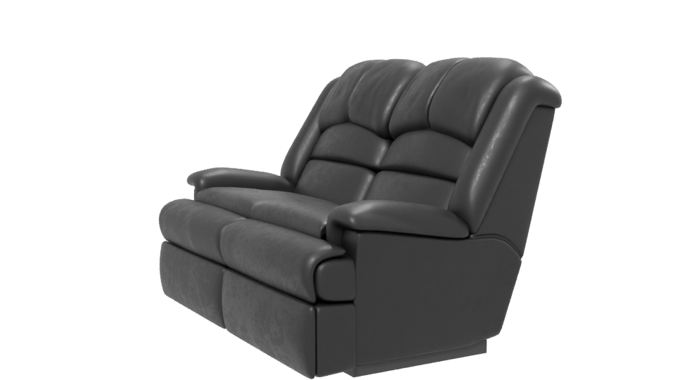 Stylish Reclining Sofa 3D Model - Professional 3D Model Render 13
