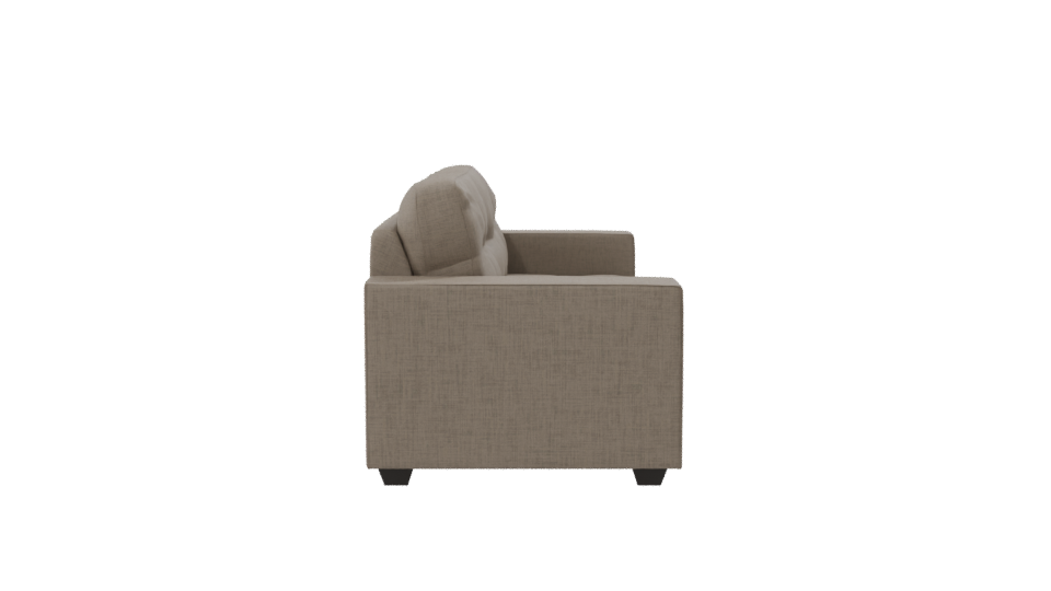 Stylish Modern Fabric Sofa 3D Model - Professional 3D Model Render 8