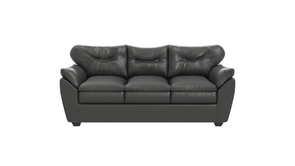 Stylish Leather Sofa Model 3D - Professional 3D Model Render 11