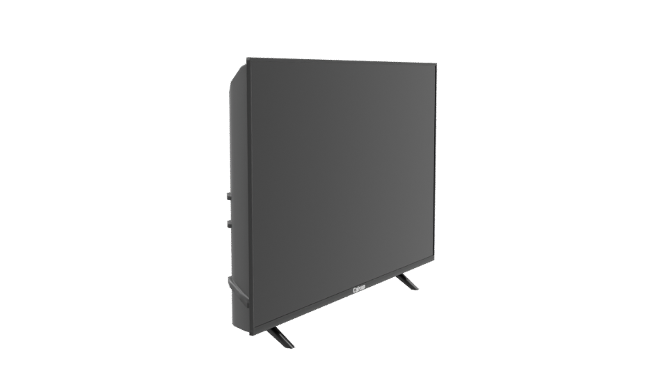 Sleek Flat Screen TV Model - Professional 3D Model Render 9