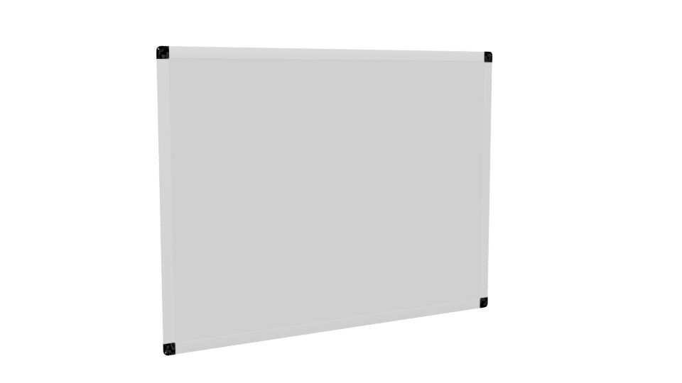 Stylized Minimalist Display Panel 3D - Professional 3D Model Render 4