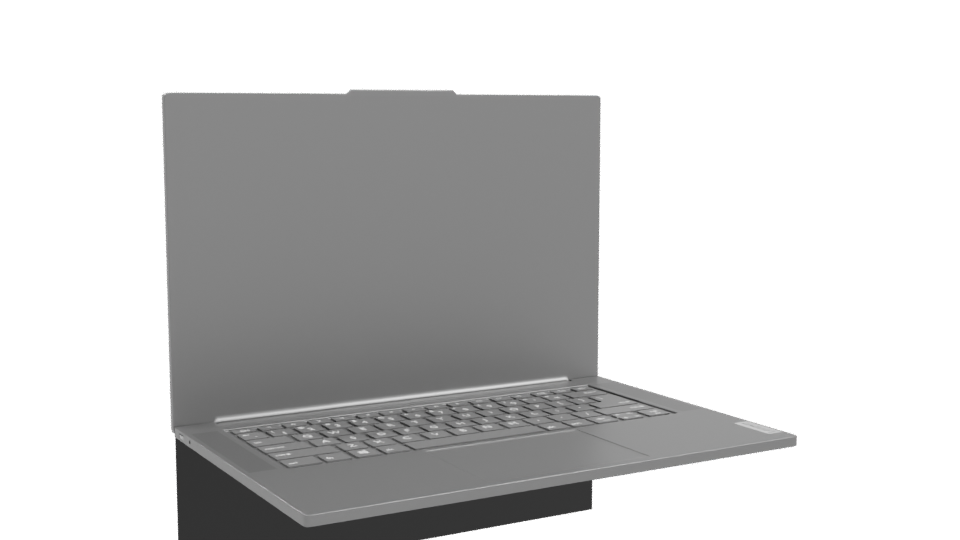 Sleek Laptop 3D Model - Professional 3D Model Render 10