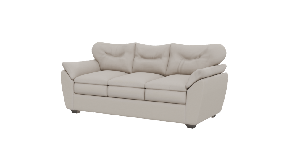 Elegant Modern Sofa 3D Model - Professional 3D Model Render 12
