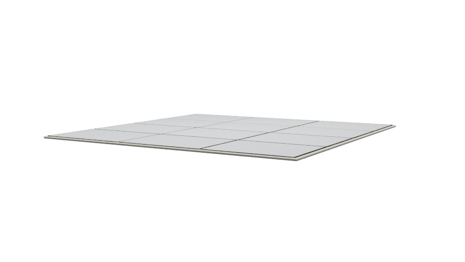 Contemporary Floor Tile Model - Professional 3D Model Render 3