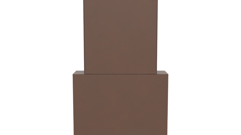 Modern Wood Vanity with Mirror 3D Model - Professional 3D Model Render 5