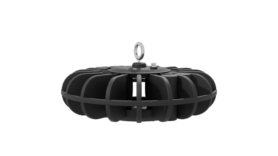 CAMPANA HIGH BAY 100W 3D Model - Professional 3D Model Render 7