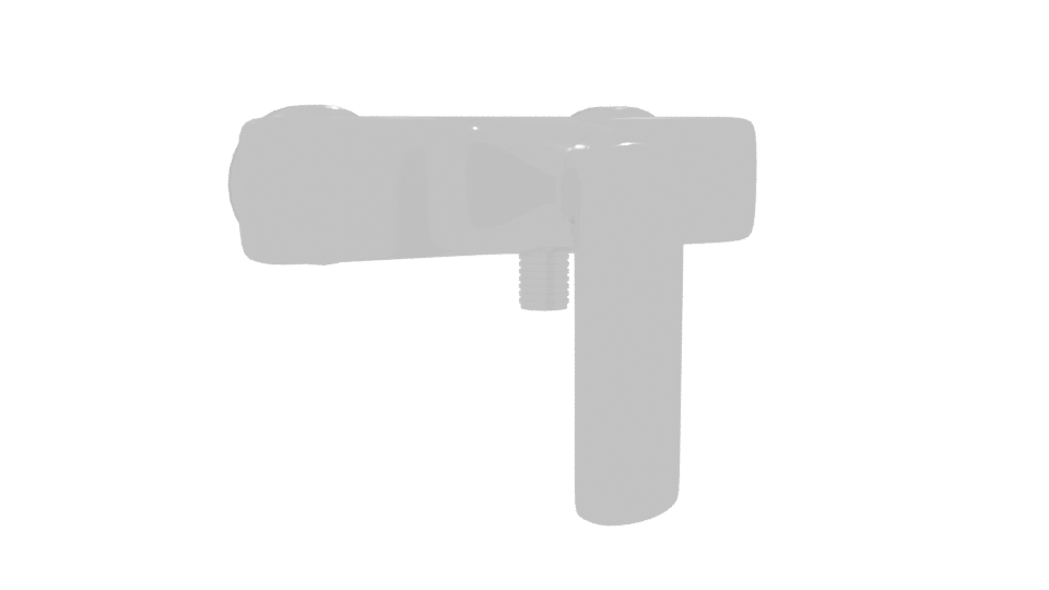 Modern Shower Faucet 3D Model - Professional 3D Model Render 10