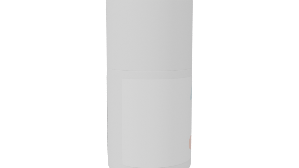 Stylish Face Cream Container 3D - Professional 3D Model Render 7