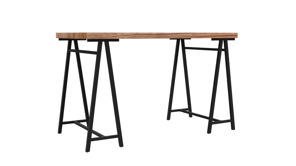 Contemporary Wooden Office Table 3D - Professional 3D Model Render 10