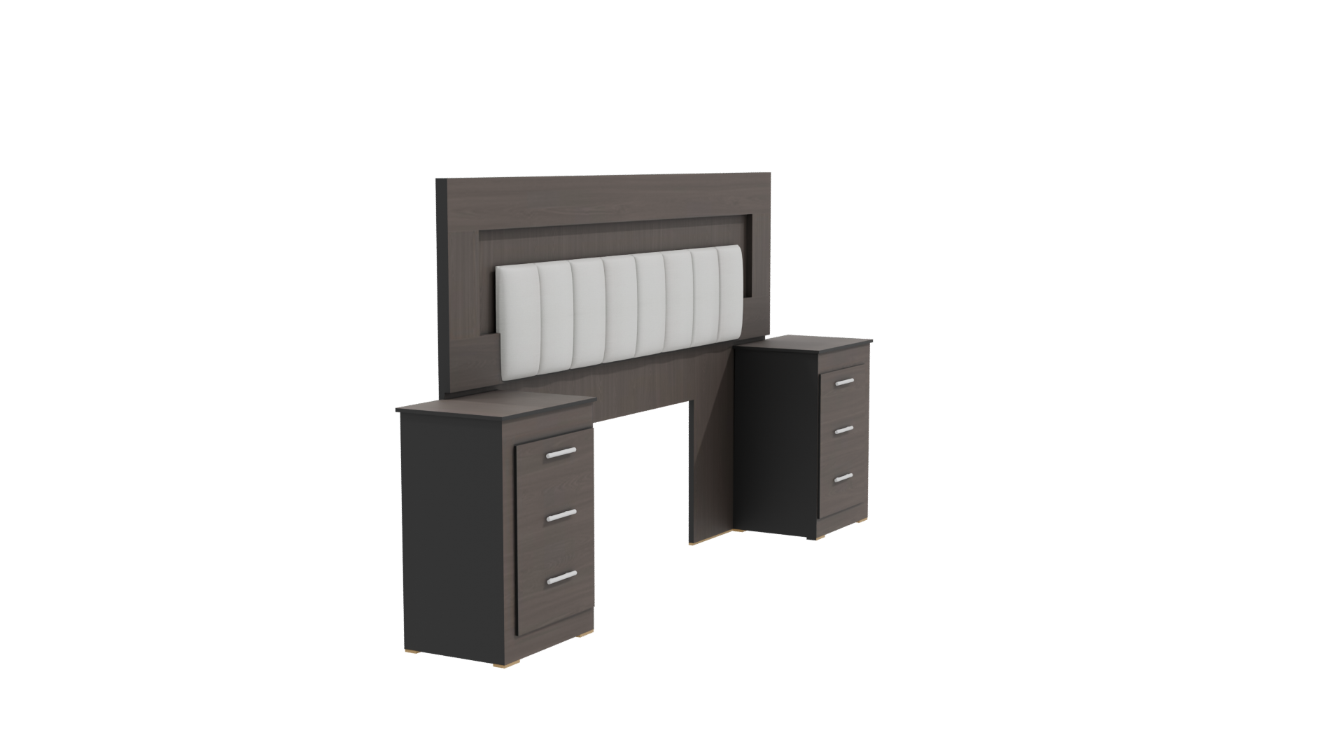 Elegant Bedroom Furniture Set 3D - Professional 3D Model Render 9