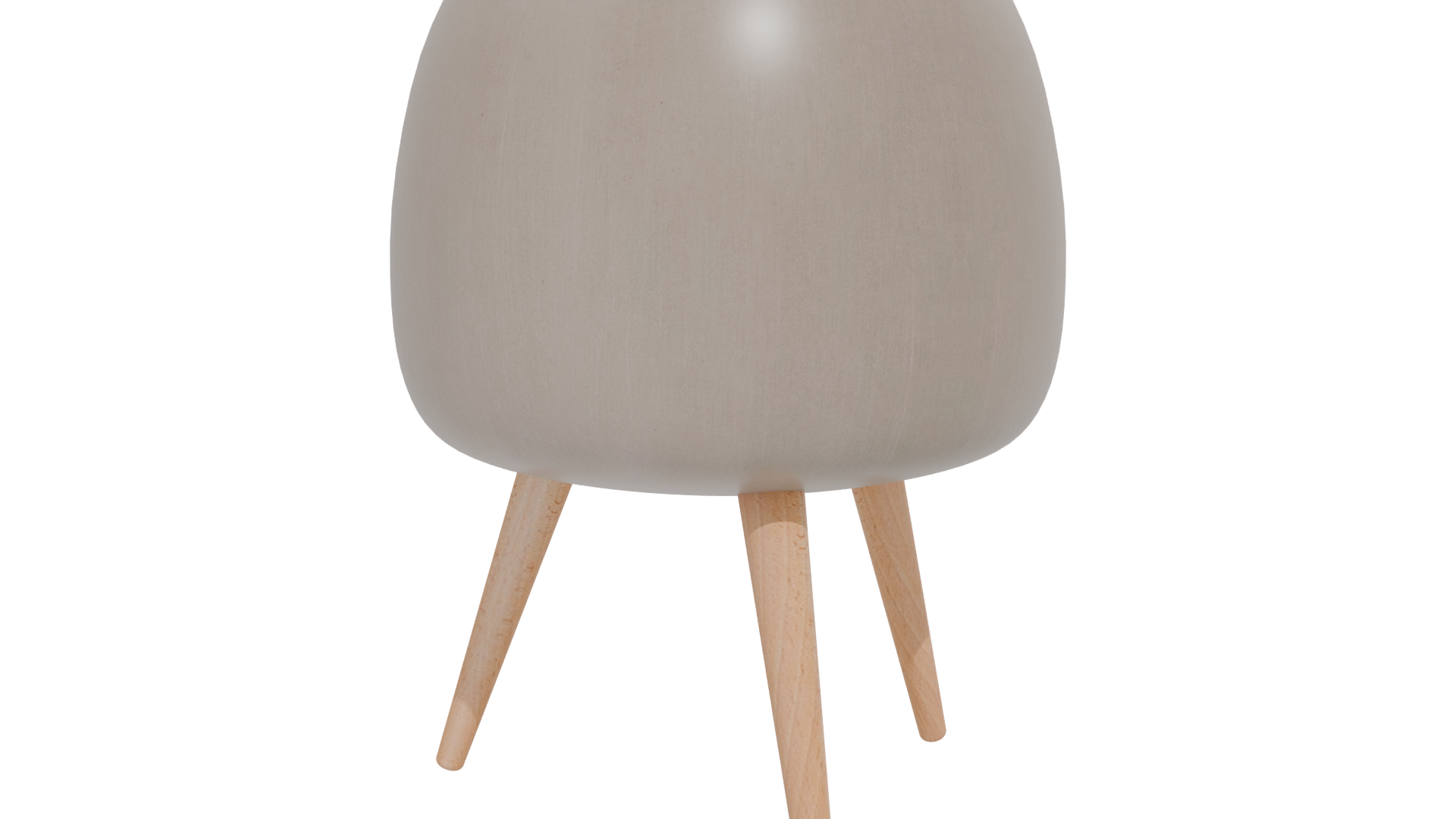 Stylish Minimalist Plant Pot 3D Model - Professional 3D Model Render 12