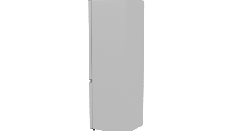 Minimalist Refrigerator 3D Model - Professional 3D Model Render 3