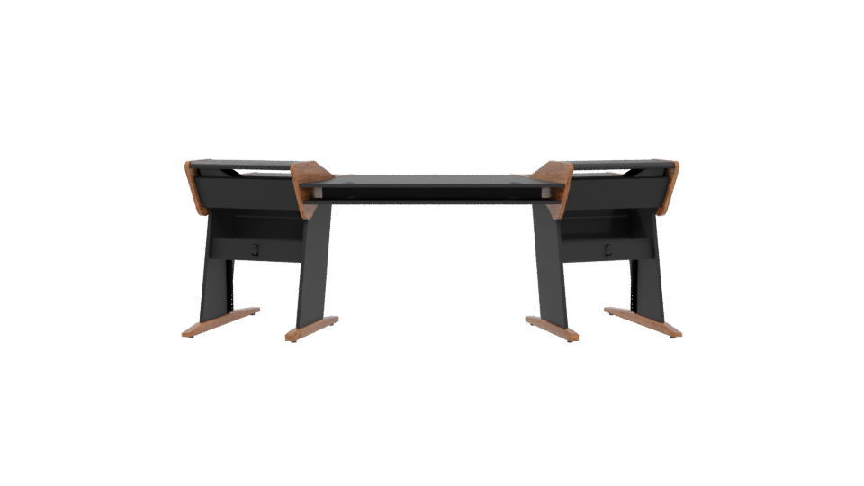 Stylish Modern Office Desk 3D Model - Professional 3D Model Render 5