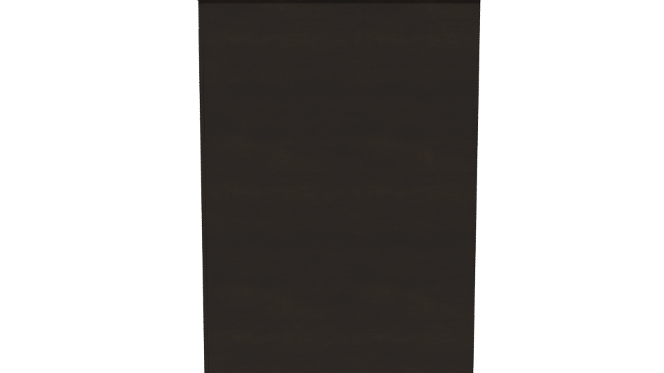 Buró Aria Chocolate 3D Model - Professional 3D Model Render 2