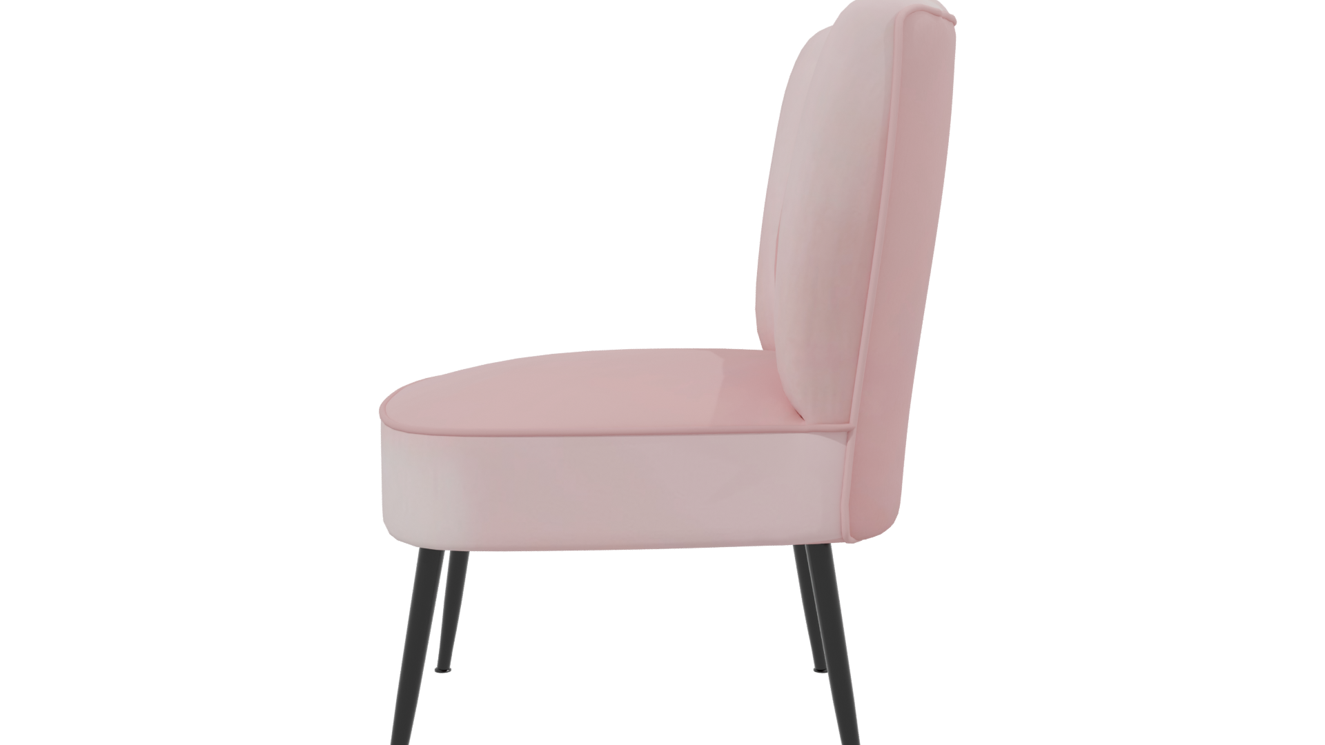 Stylish Modern Accent Chair 3D - Professional 3D Model Render 2
