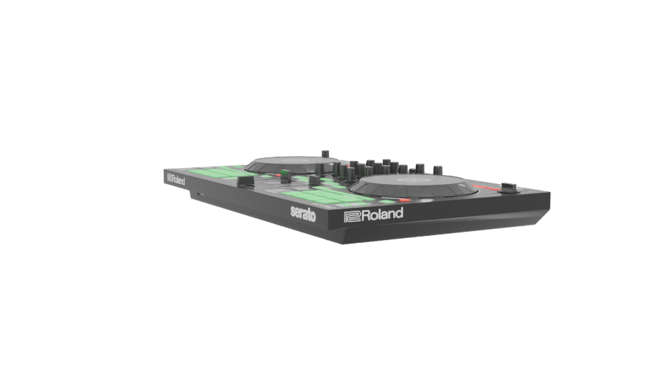 Compact DJ Controller 3D Model - Professional 3D Model Render 13