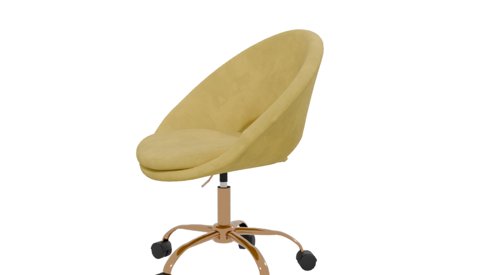 Stylish Modern Office Chair 3D - Professional 3D Model Render 13
