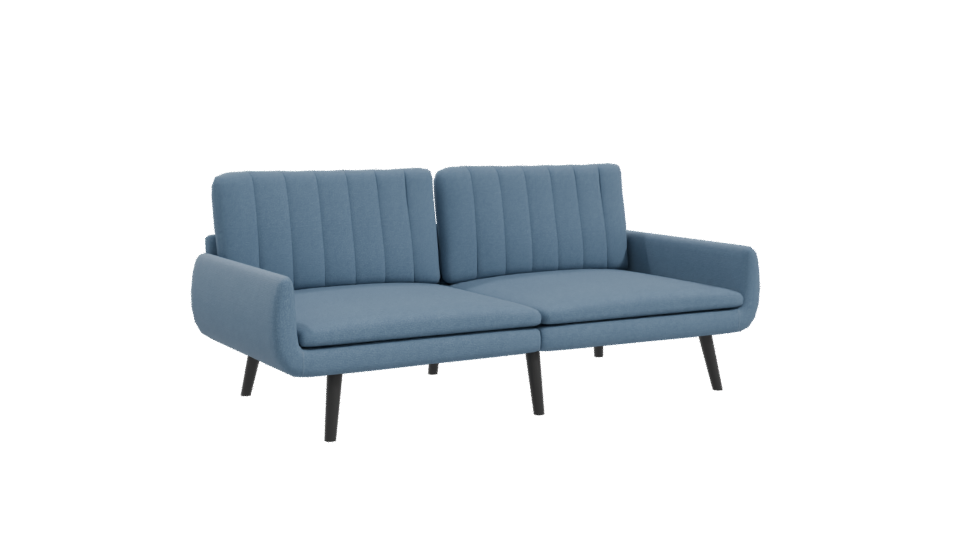 Stylish Modern Two-Seater Sofa 3D Model - Professional 3D Model Render 10