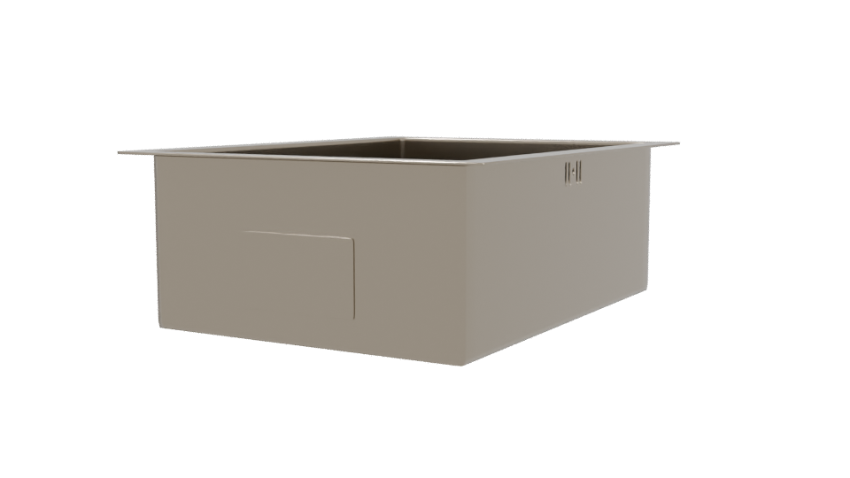 Stylish Rectangular Storage Container 3D - Professional 3D Model Render 3