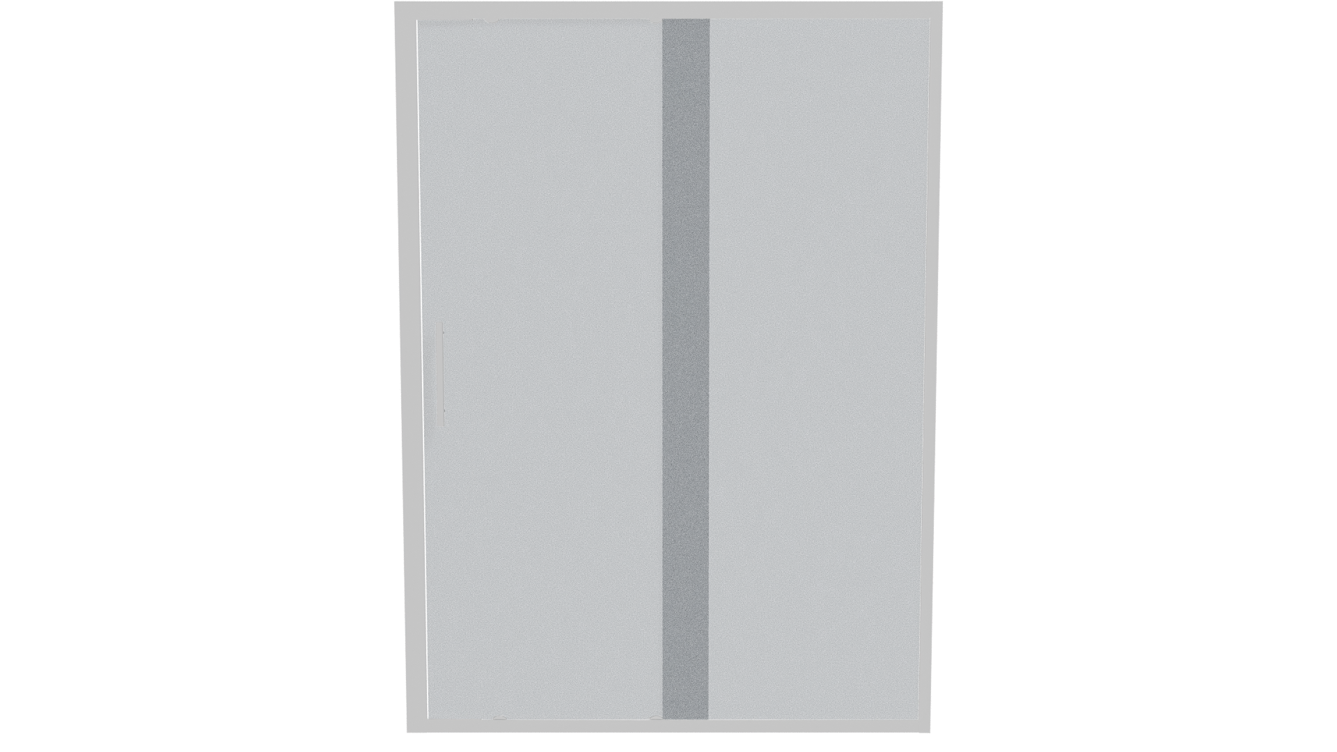 Sleek Glass Shower Door 3D Model - Professional 3D Model Render 23