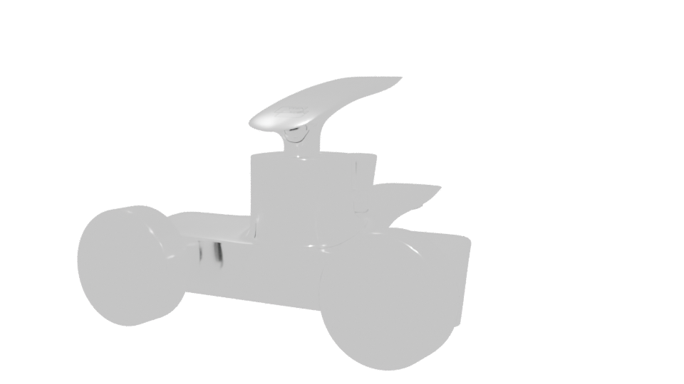 Stylish Bathroom Sink Tap 3D - Professional 3D Model Render 6