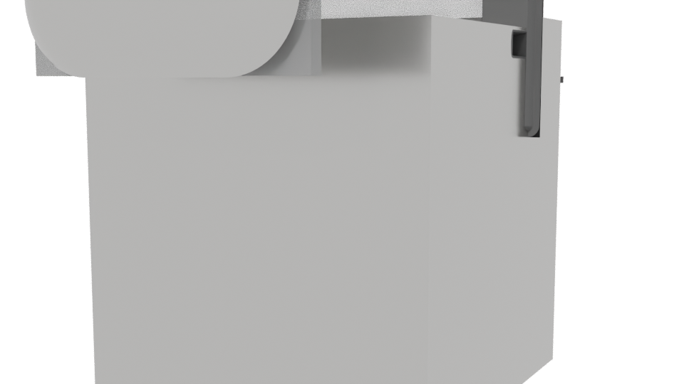 Sleek Modern Built-In Oven 3D - Professional 3D Model Render 6