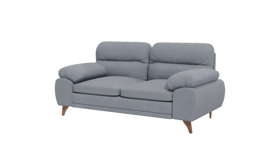 Contemporary Loveseat Sofa 3D - Professional 3D Model Render 12