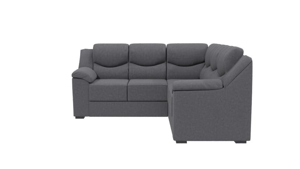 Stylish Corner Sofa Design 3D - Professional 3D Model Render 2