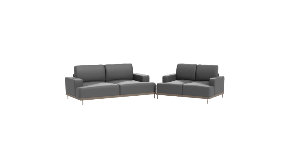 Elegant Modern Sofa Set 3D - Professional 3D Model Render 11