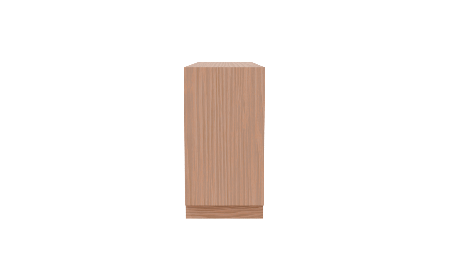 Contemporary Wooden Storage Cabinet 3D Model - Professional 3D Model Render 8