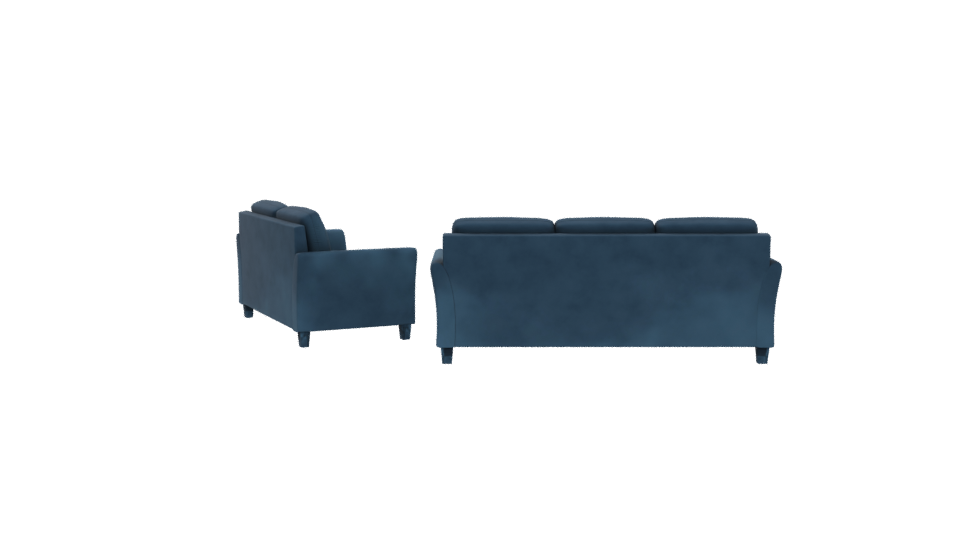 Stylish Modern Sofa Set 3D - Professional 3D Model Render 5